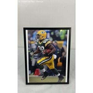 Framed Ty Montgomery Autographed Photo 7.5" x 10.5" Green Bay Packers #88